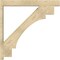 Ekena Millwork Merced Block Rough Sawn Outlooker, Douglas Fir, 6"W x 42"D x 42"H OUT06X42X42MRC05RDF - alternate 3